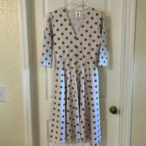 Agnes & Dora polka dot dress